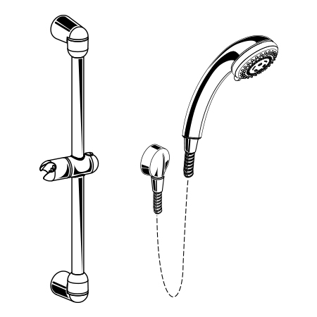 FloWise Multi-Function Hand Shower System In Blackened Bronze